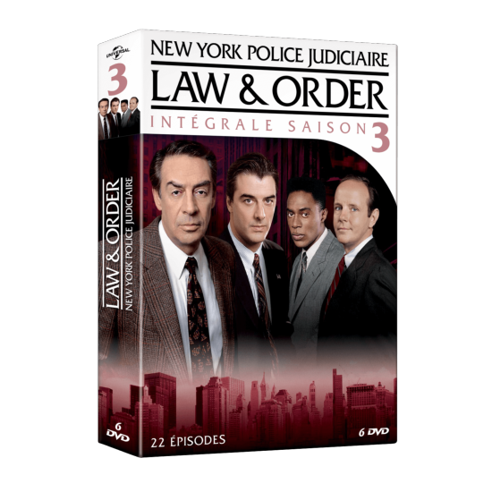 Law & Order NEW YORK Police Judiciaire - Intégrale saison 3 - Coffret 6 DVD