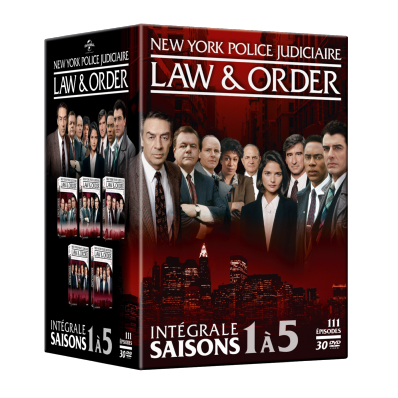 Law & Order NEW YORK Police Judiciaire - Intégrale saisons 1 à 5 Coffret 30 DVD