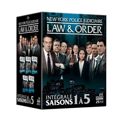 Law & Order NEW YORK Police Judiciaire - Intégrale saisons 1 à 5 - 25 Blu-ray